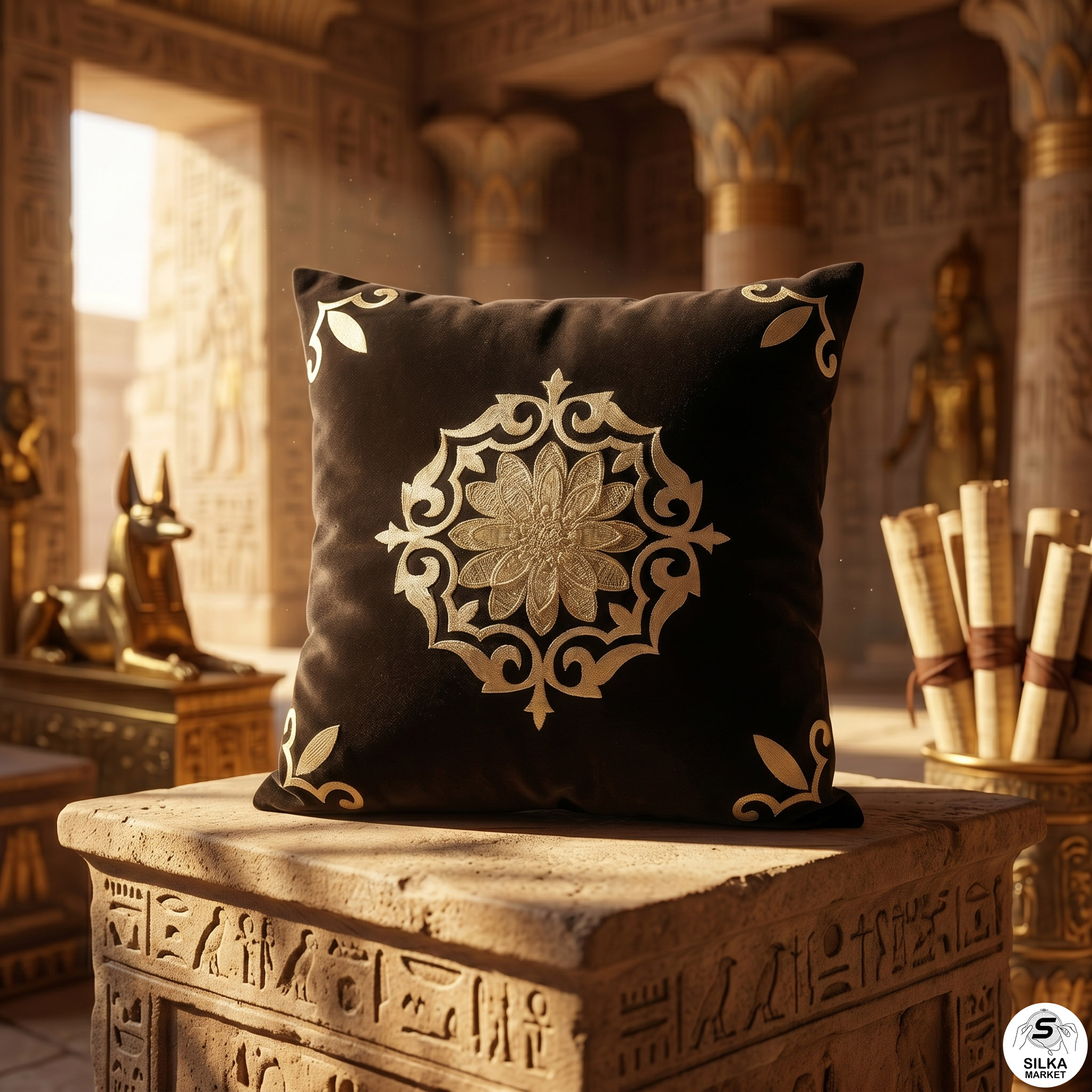 Set 2 Handmade Arabic Cushion Various Forms